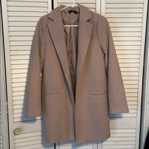Tan long formal coat